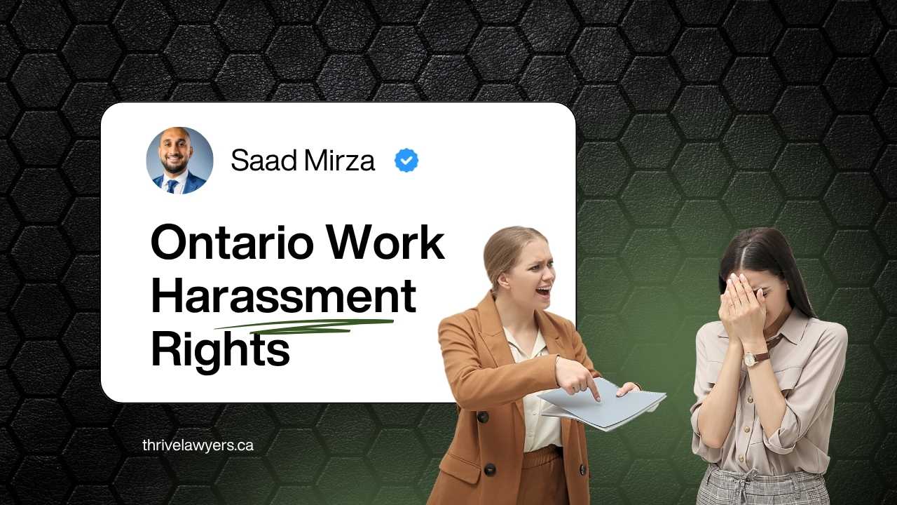 Bullying & Harassment in the Workplace Ontario