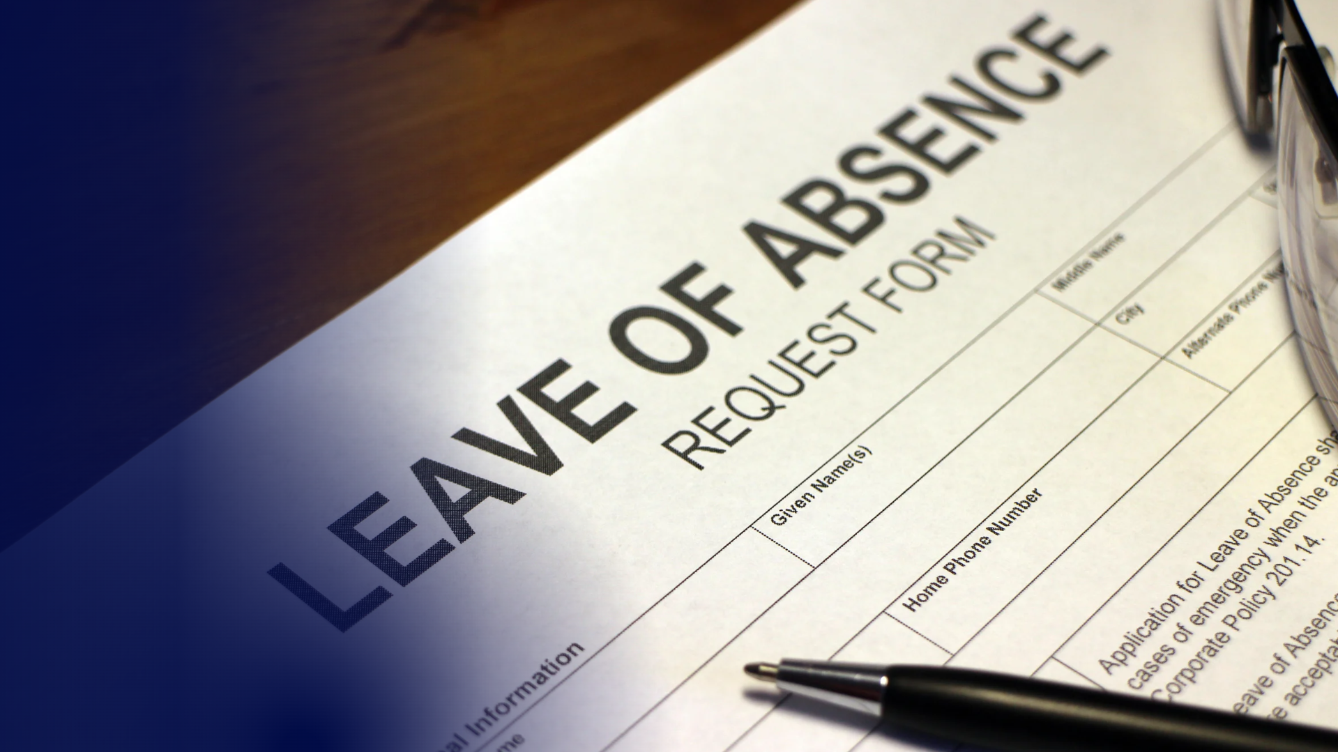 Leave of absence