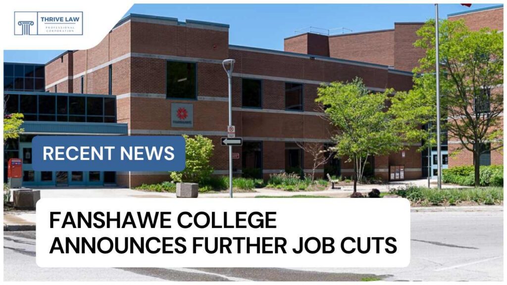 Fanshawe College announces further job cuts
