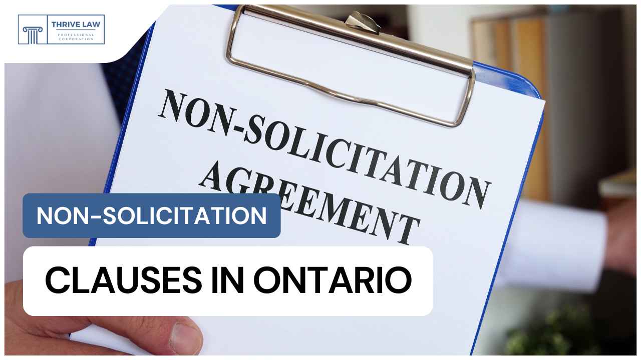 Non-Solicitation Clauses in Ontario