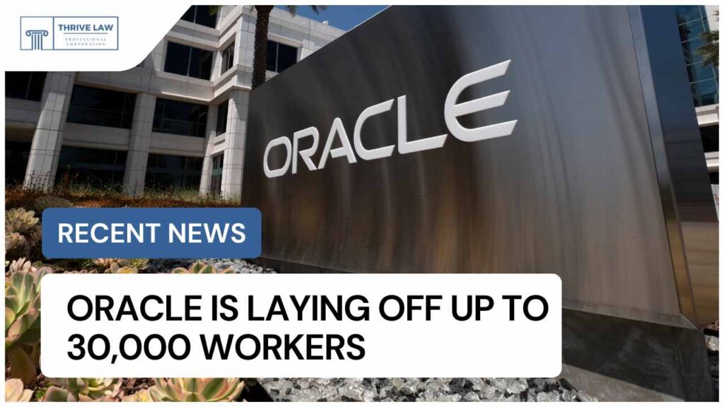 Oracle Is Laying Off Up to 30,000 Workers