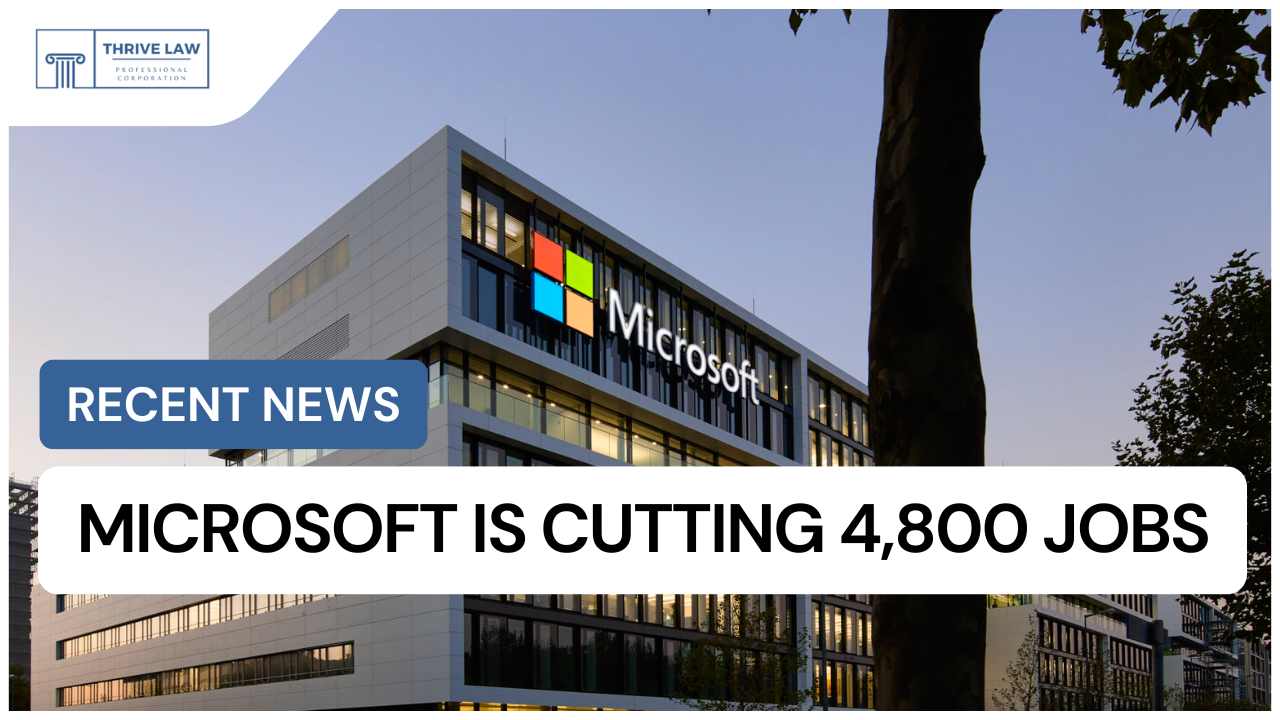 Microsoft Is Cutting 4,800 Jobs